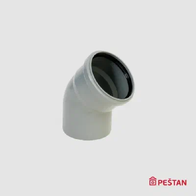 მოხვევა PVC 50-45°